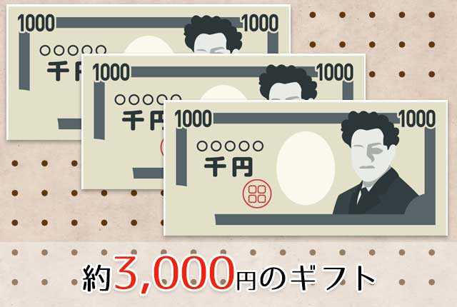 3000円台